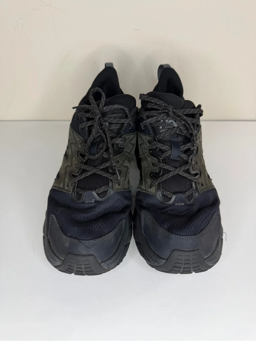 Hoka One One Anacapa Breeze Low Men's Size 13D Lace Up Black Hiking Shoes